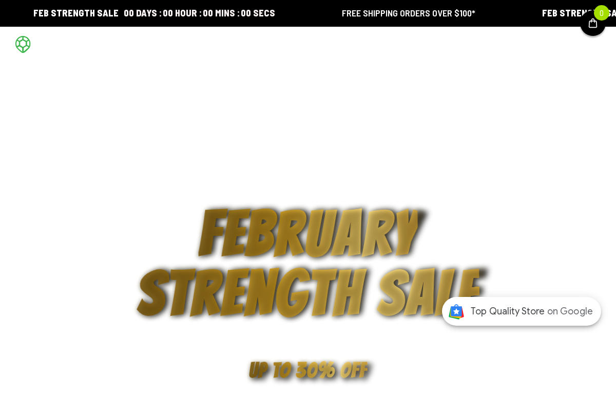 Loaded Lifting homepage screenshot