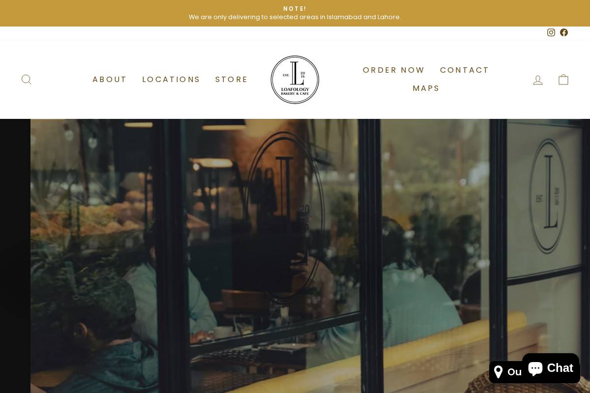 loafology.com homepage screenshot