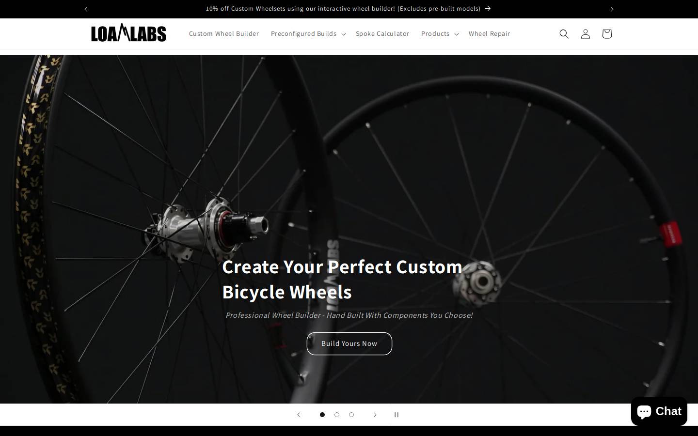 loamlabsusa.com homepage screenshot