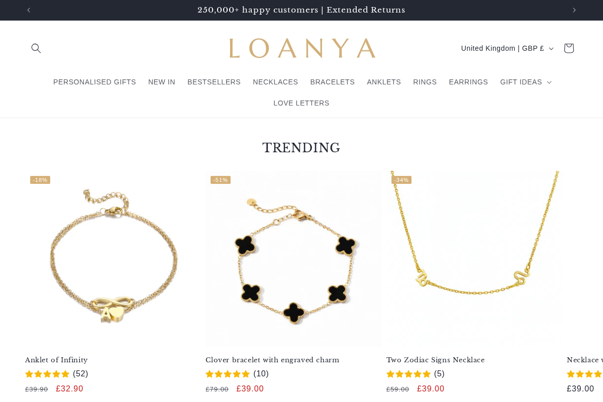 loanya-jewelry homepage screenshot