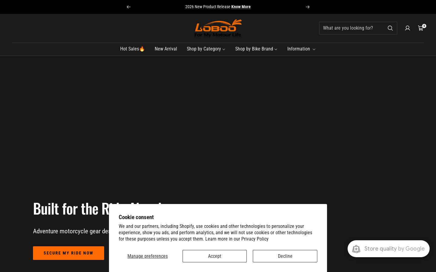 Loboo homepage screenshot