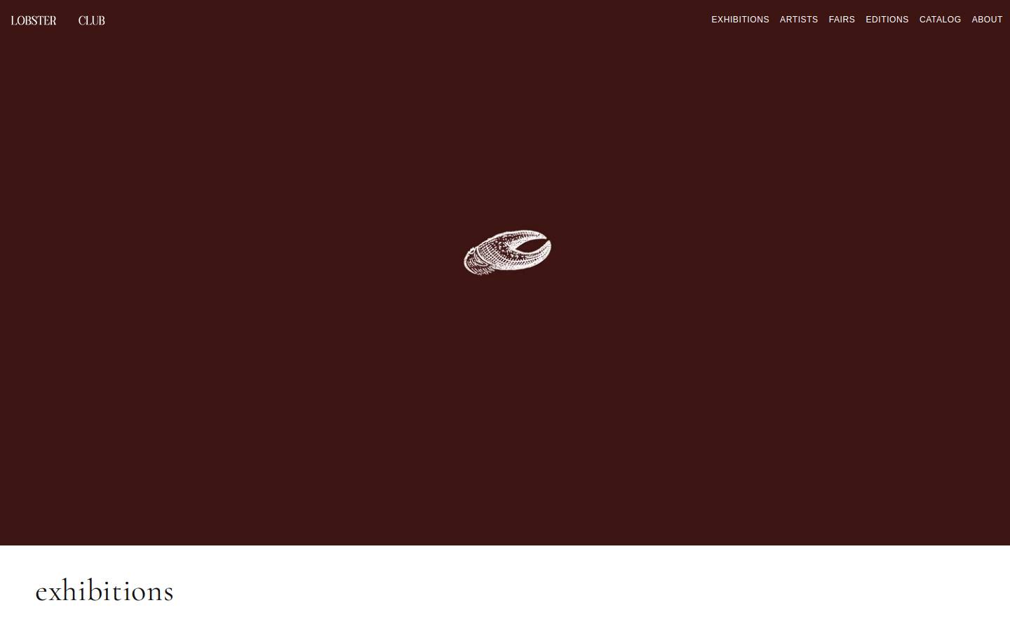 lobster-club.com homepage screenshot
