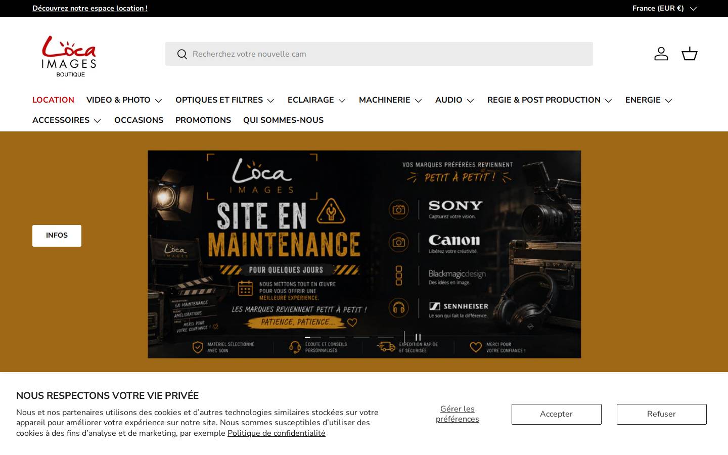 loca-images.com homepage screenshot