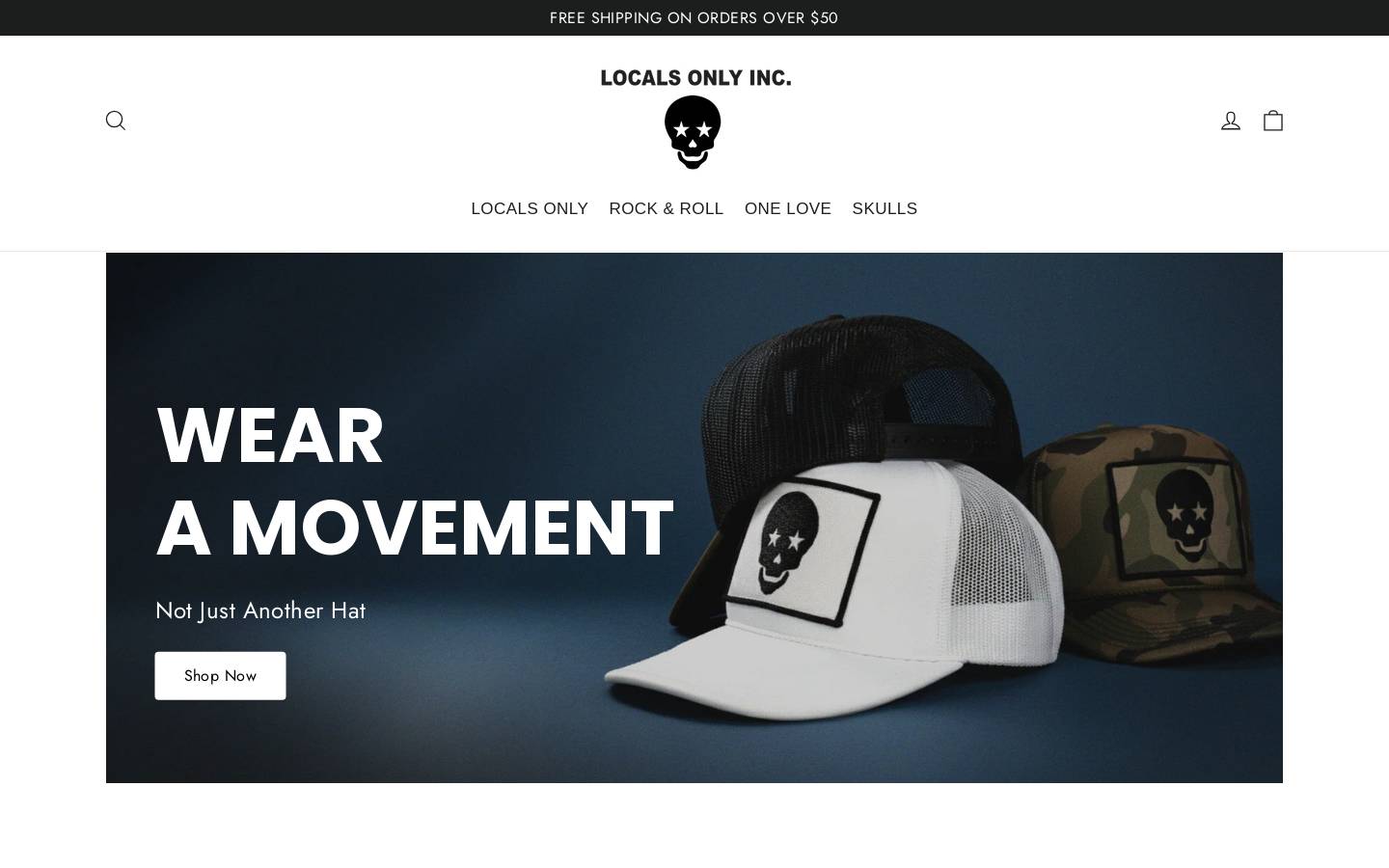 localsonlyinc.com homepage screenshot