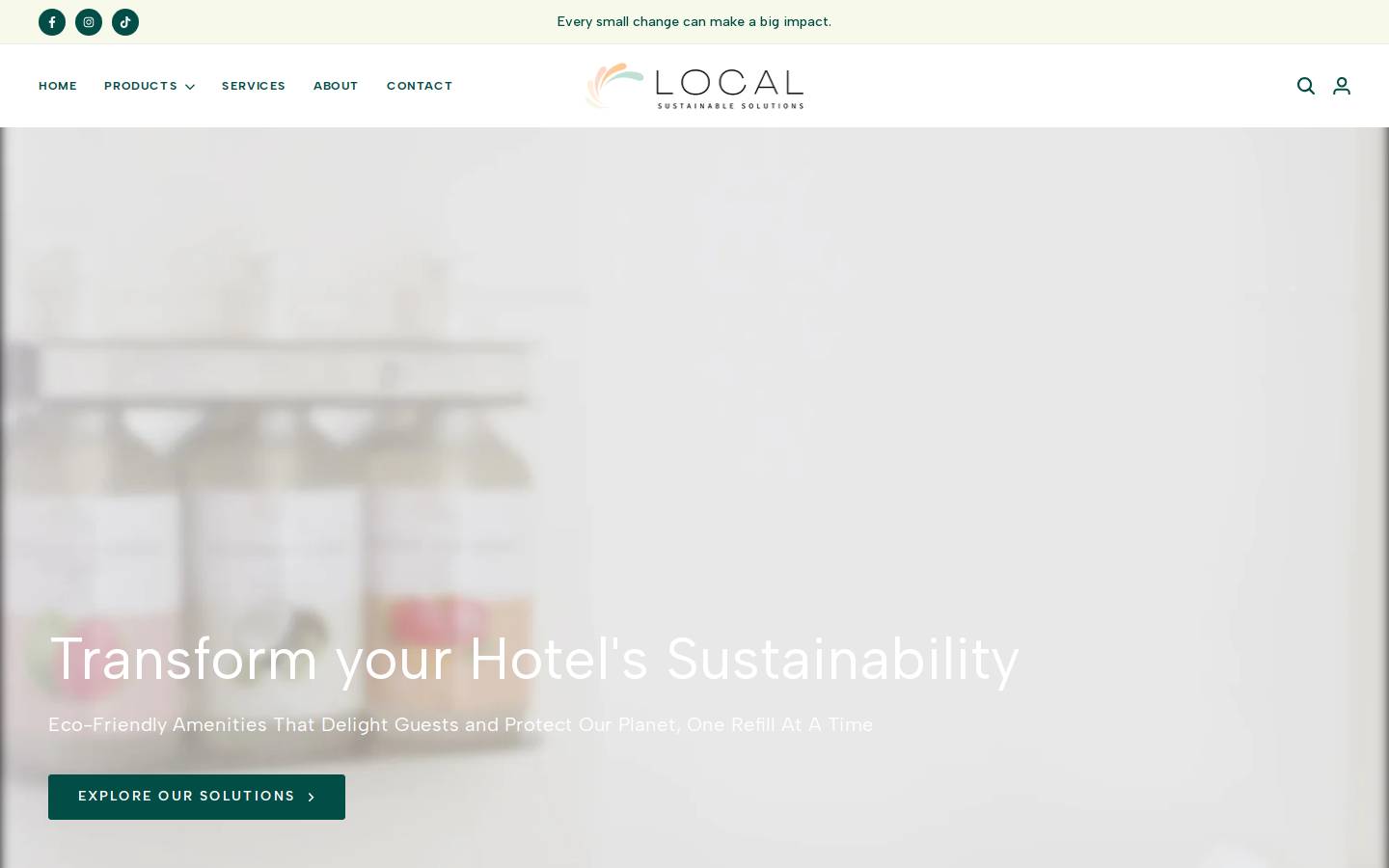 localsustainablesolutions.com homepage screenshot