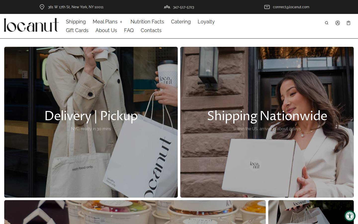 locanut.com homepage screenshot