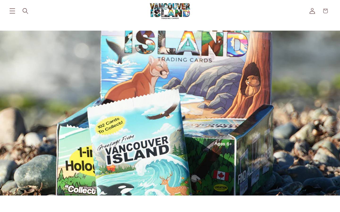 locationtradingcards.com homepage screenshot