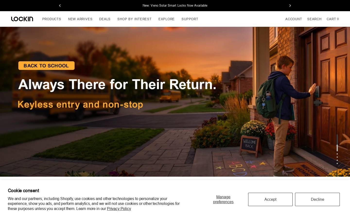 lockin.com homepage screenshot