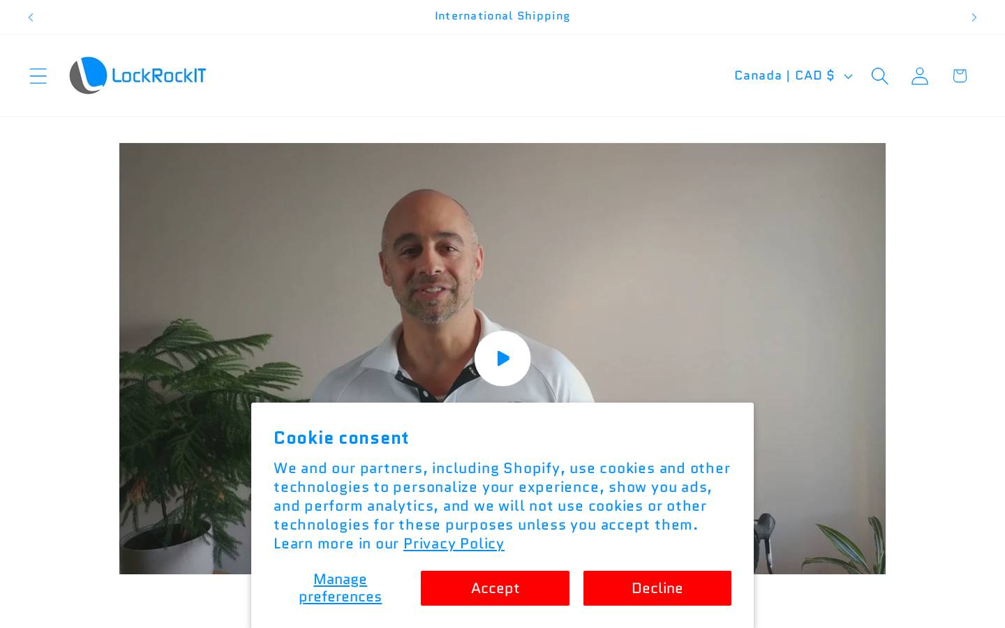 lockrockit.ca homepage screenshot