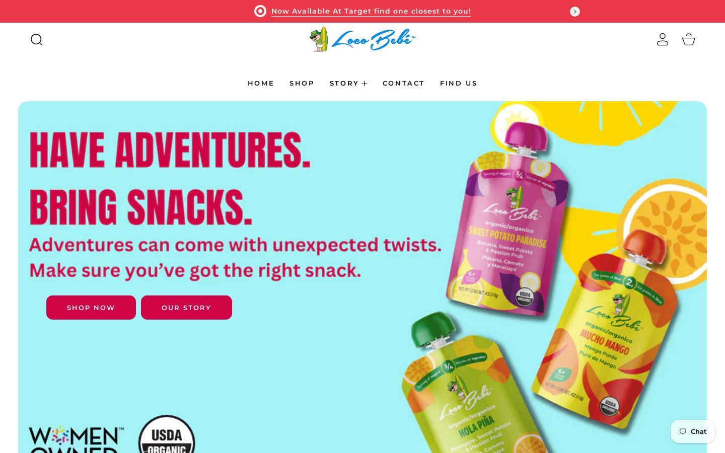 locobebe.com homepage screenshot
