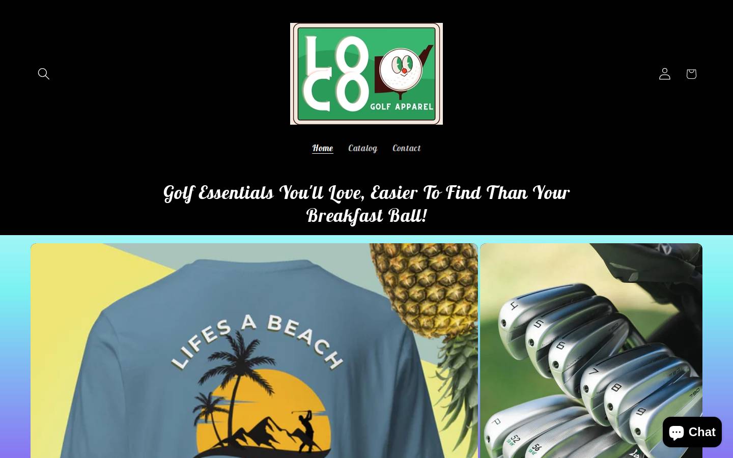 locogolf.us homepage screenshot