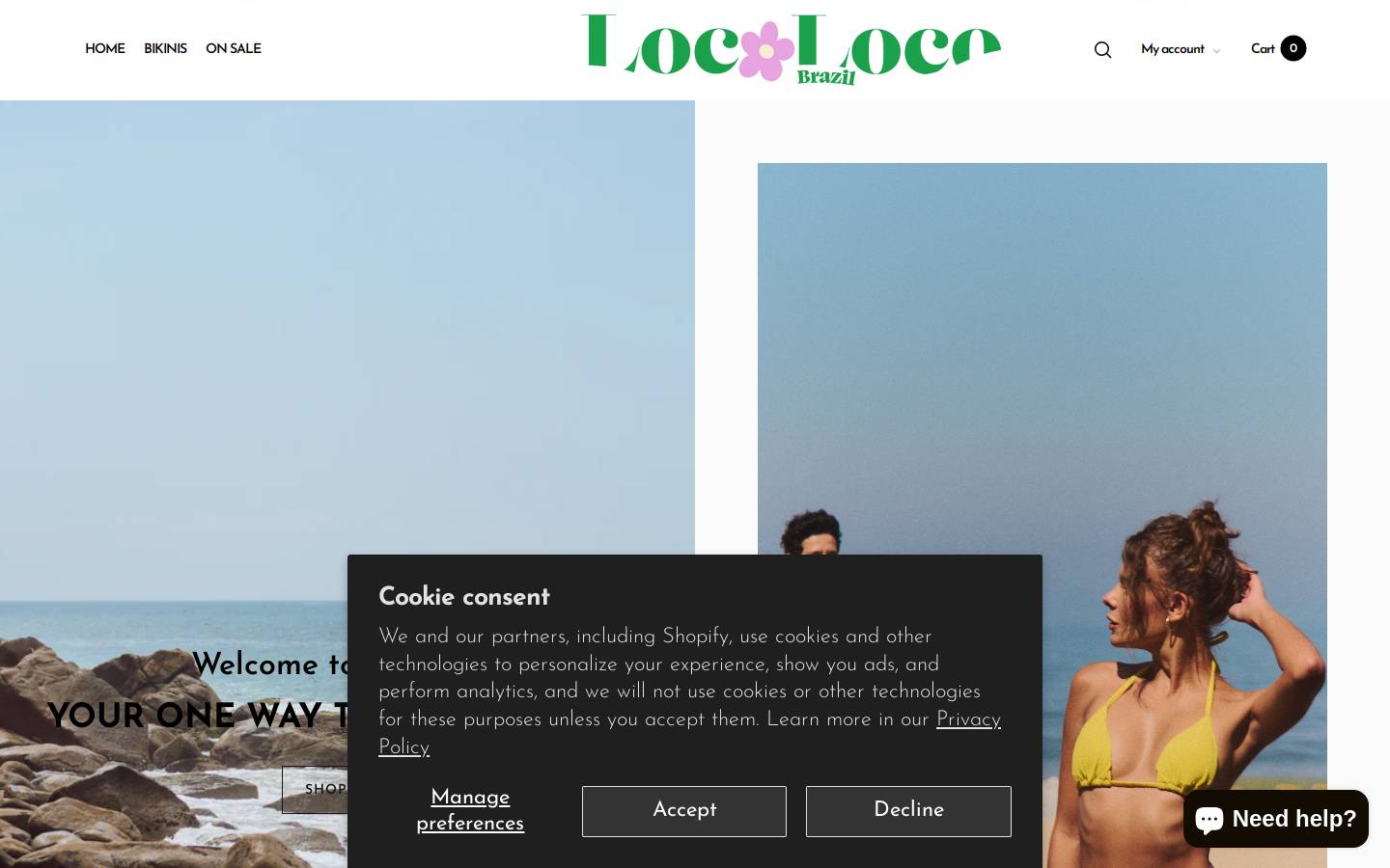 locoloco.eu homepage screenshot