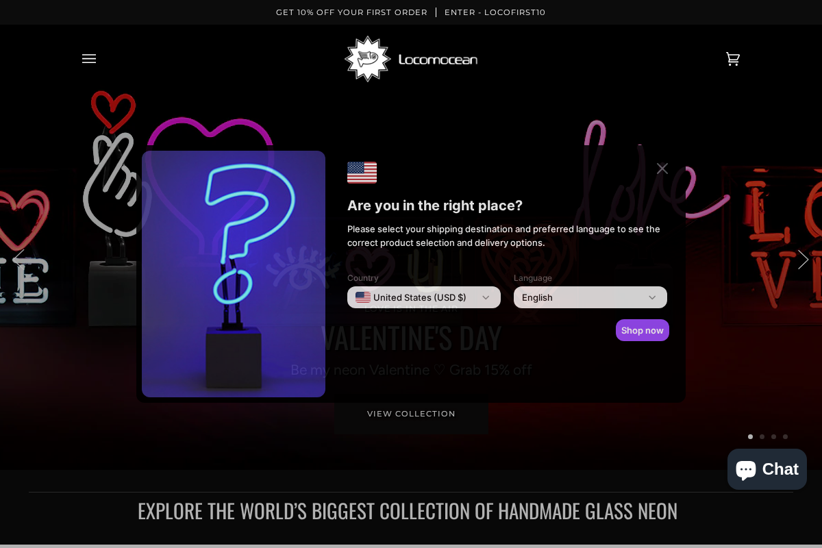 Locomocean Ltd homepage screenshot