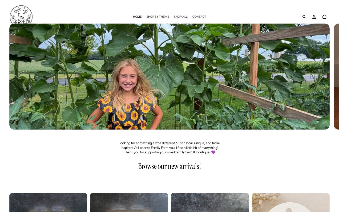 locontefamilyfarm.com homepage screenshot
