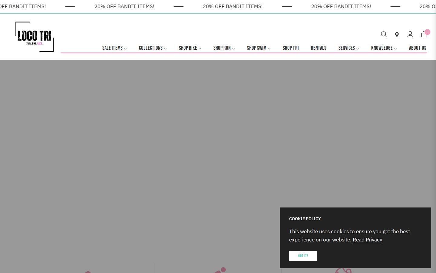 locotri.com homepage screenshot