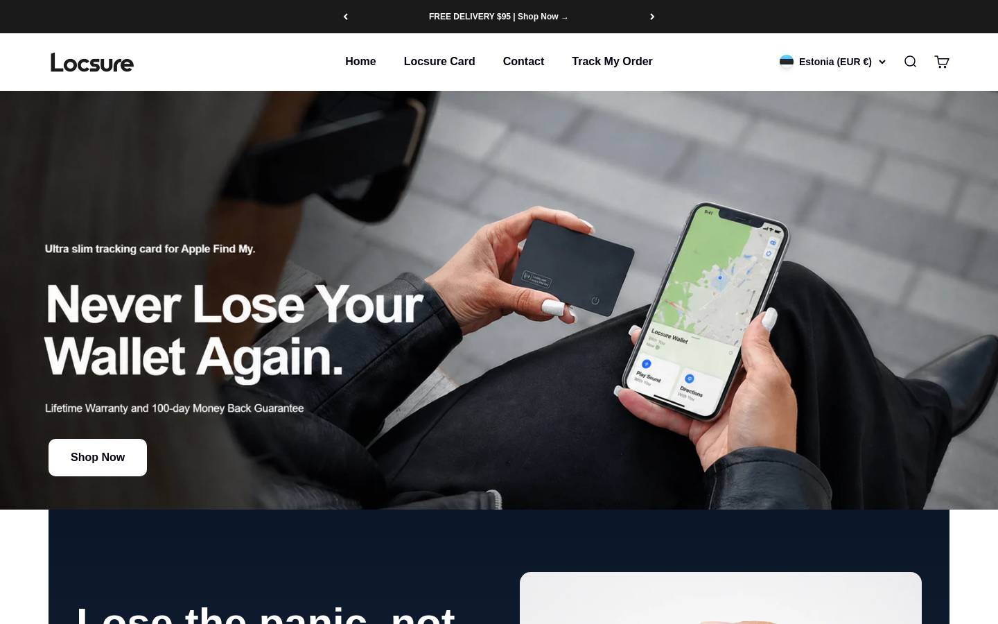 locsure.com homepage screenshot