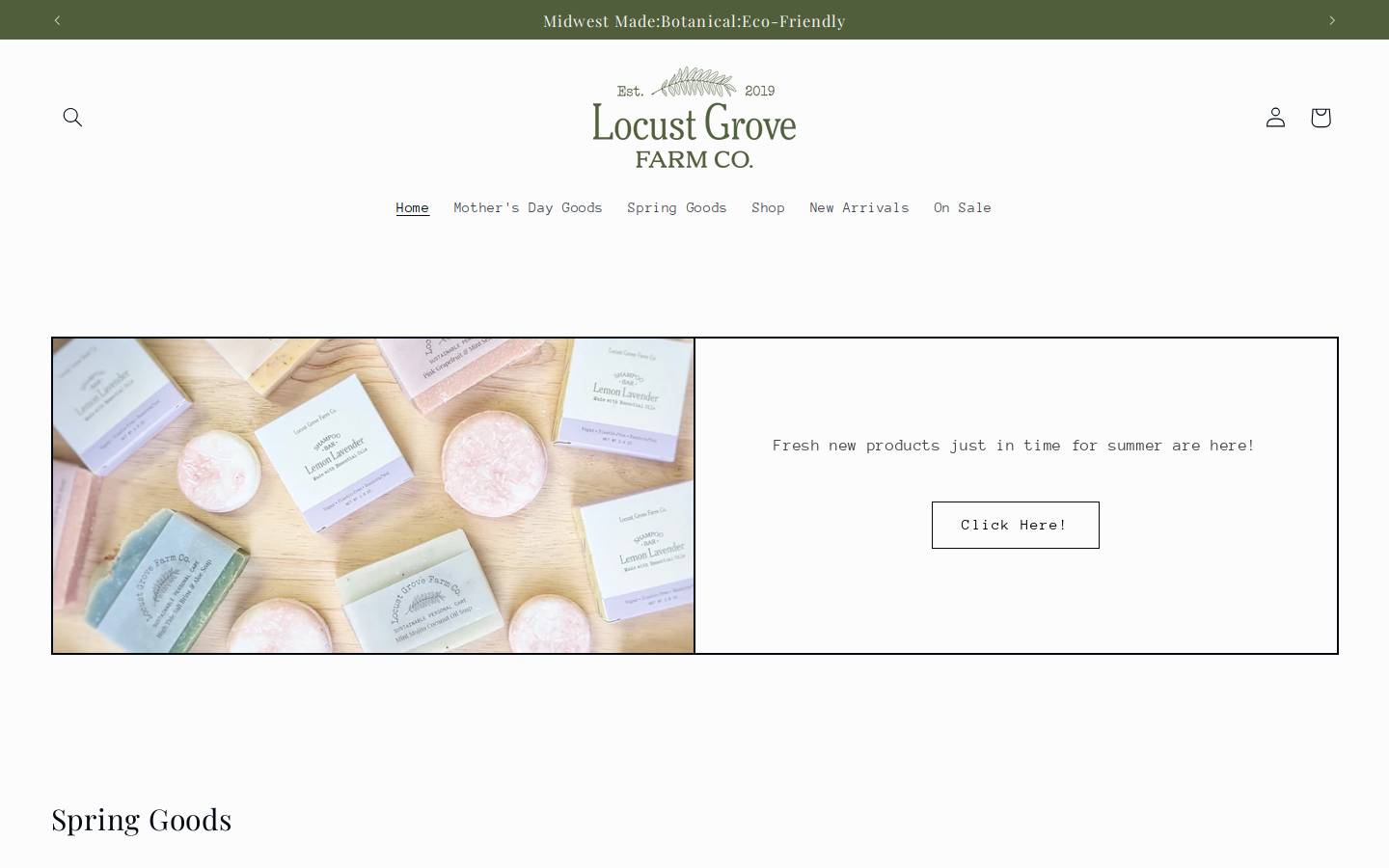 locustgrovefarmco.com homepage screenshot