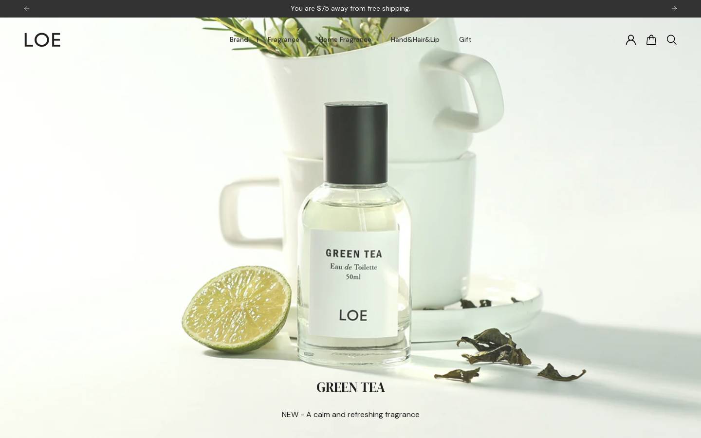 loe-cosmetics-us.com homepage screenshot