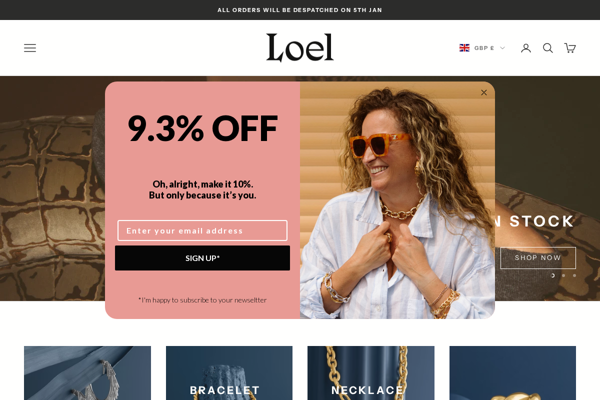 Loel homepage screenshot