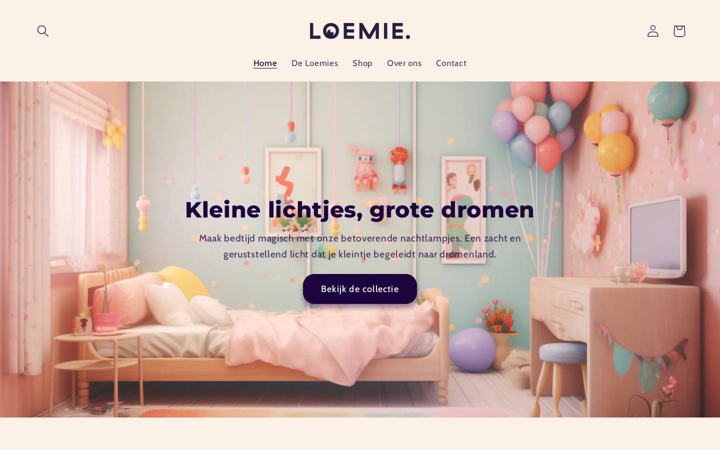 loemie.nl homepage screenshot