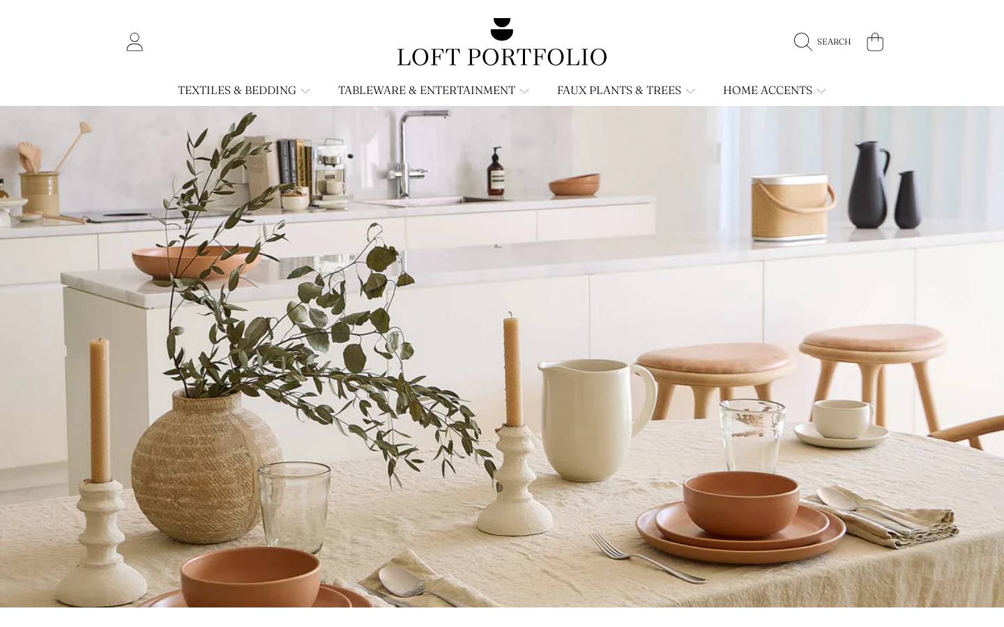 loftportfolio.com homepage screenshot