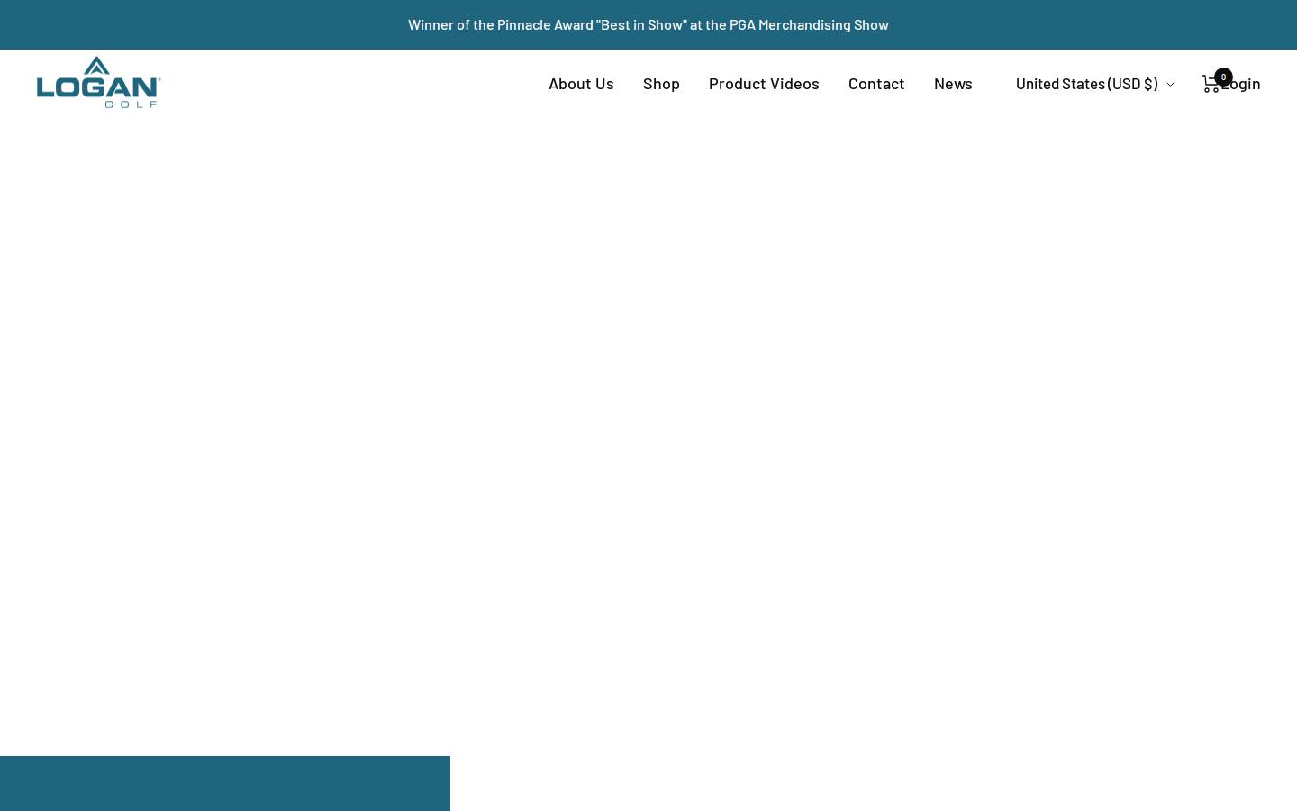 logangolf.com homepage screenshot