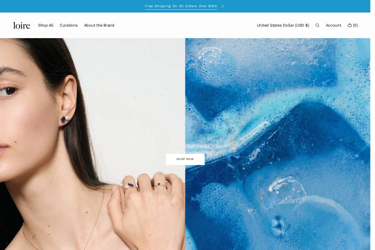 loirenyc.com homepage screenshot