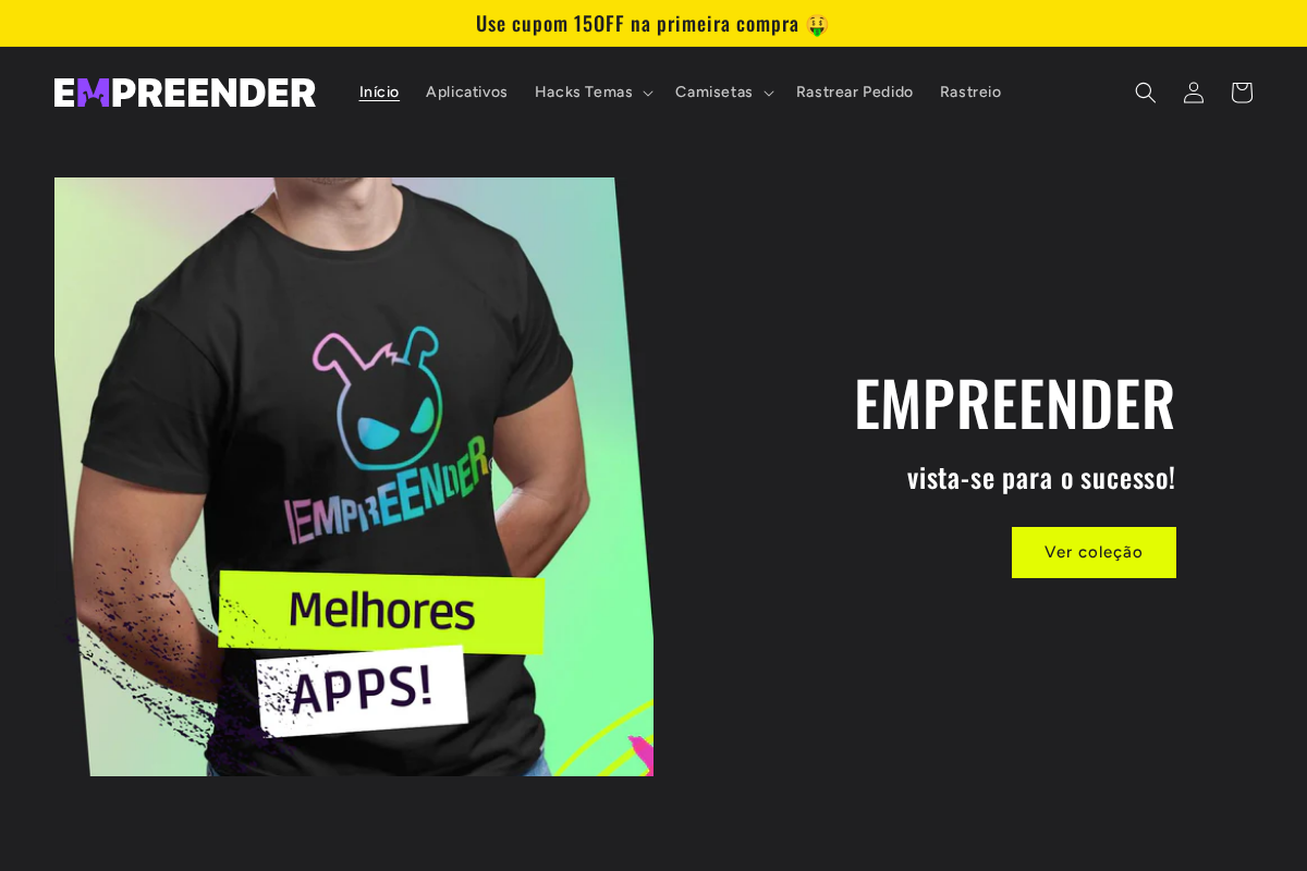 loja.empreender.com.br homepage screenshot