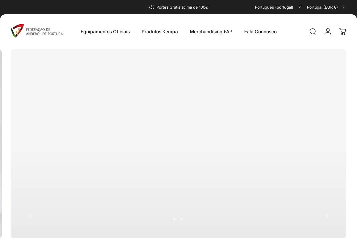 Loja Fpa homepage screenshot
