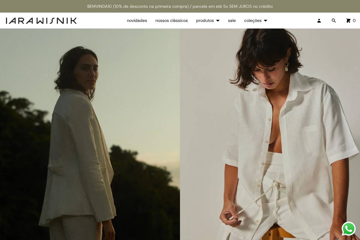 lojaiarawisnik.com homepage screenshot