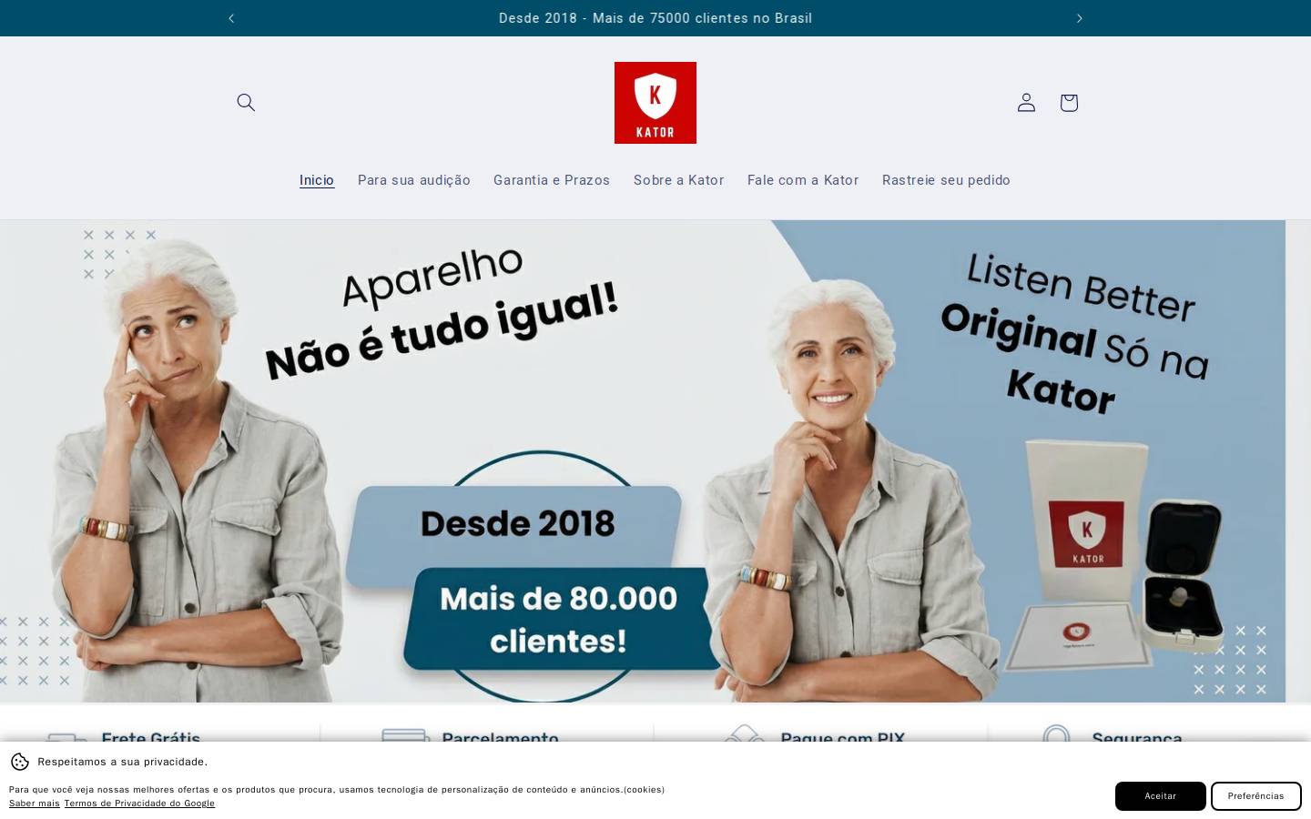 lojakator.com homepage screenshot