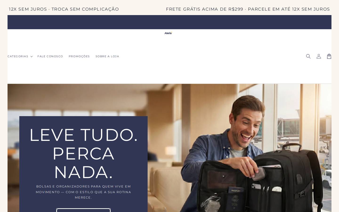lojasaleria.com.br homepage screenshot