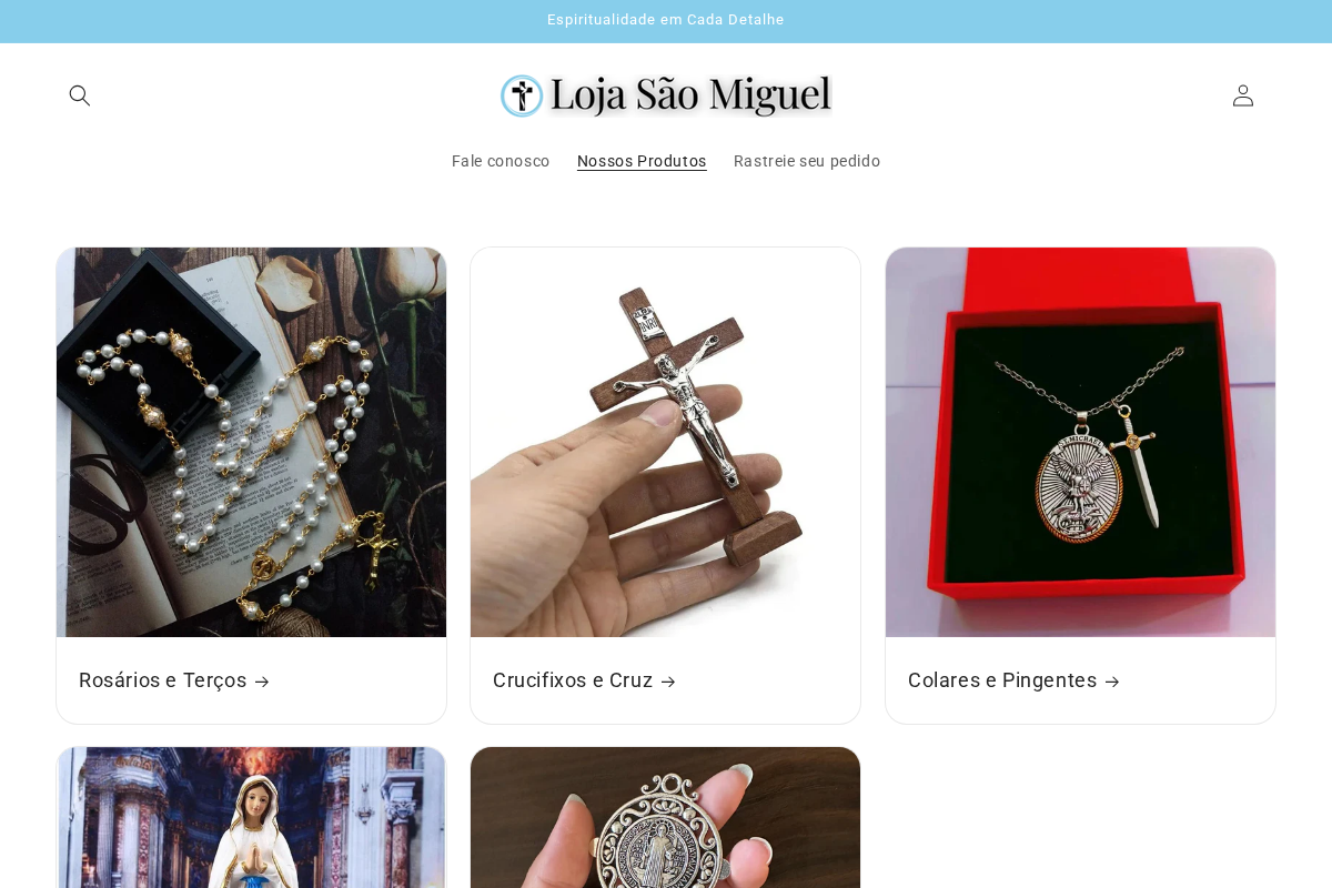 Loja São Miguel homepage screenshot