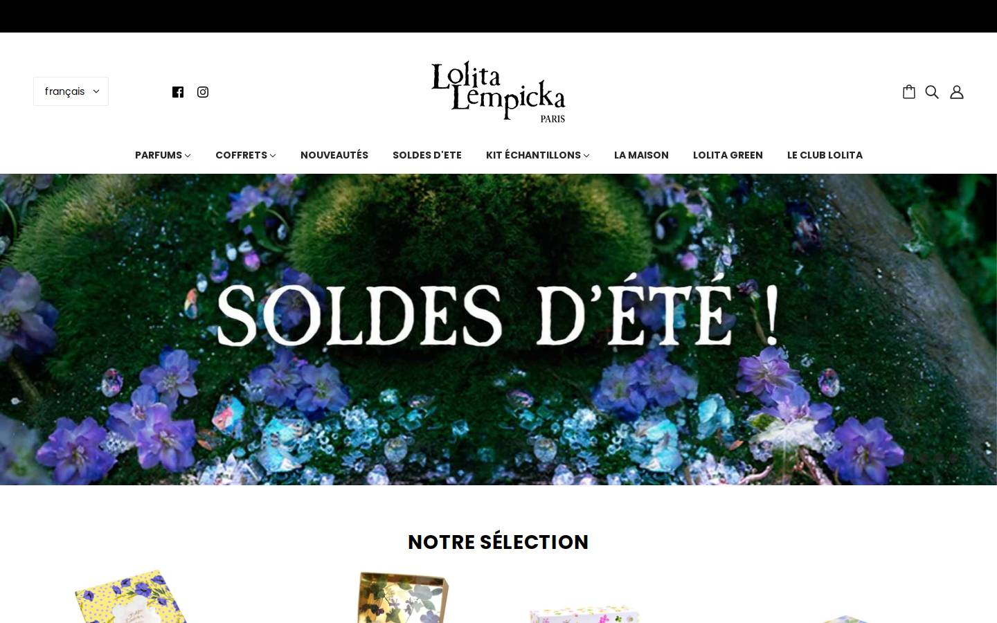 lolitalempicka.com homepage screenshot