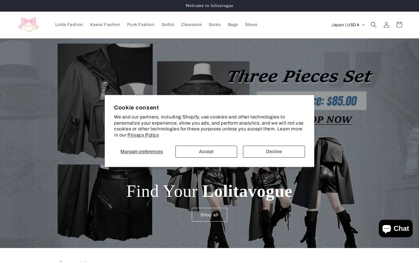 lolitavogue.com homepage screenshot