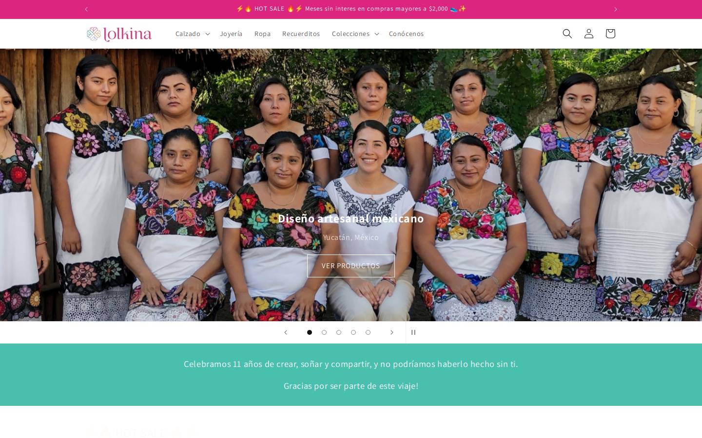 lolkina.com homepage screenshot