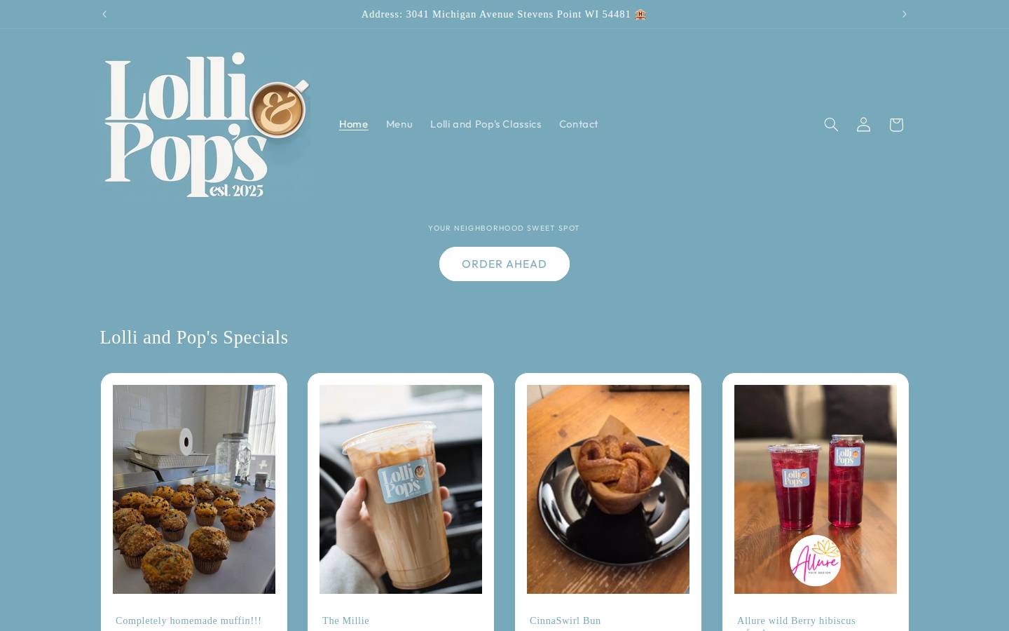 lolli-pops.biz homepage screenshot
