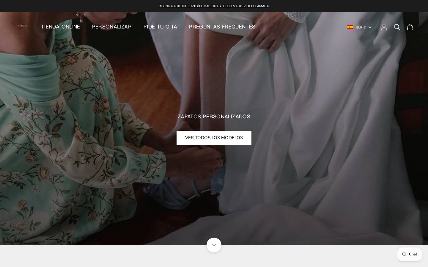 lomas-shoes.com homepage screenshot