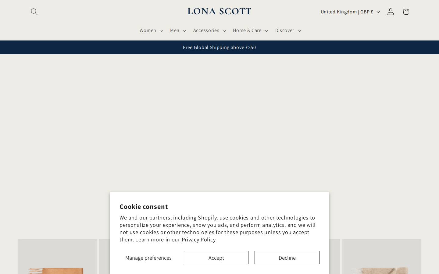 lonascott.com homepage screenshot
