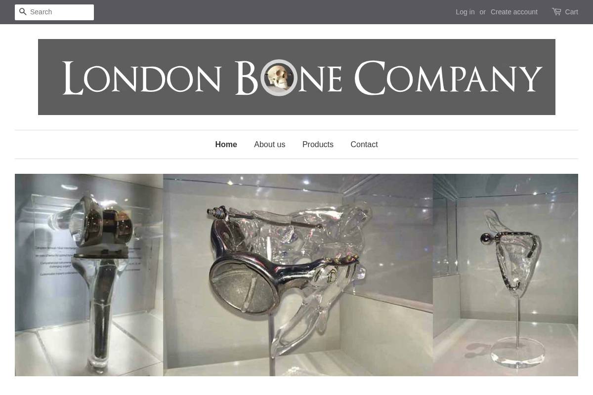 londonboneco.com homepage screenshot