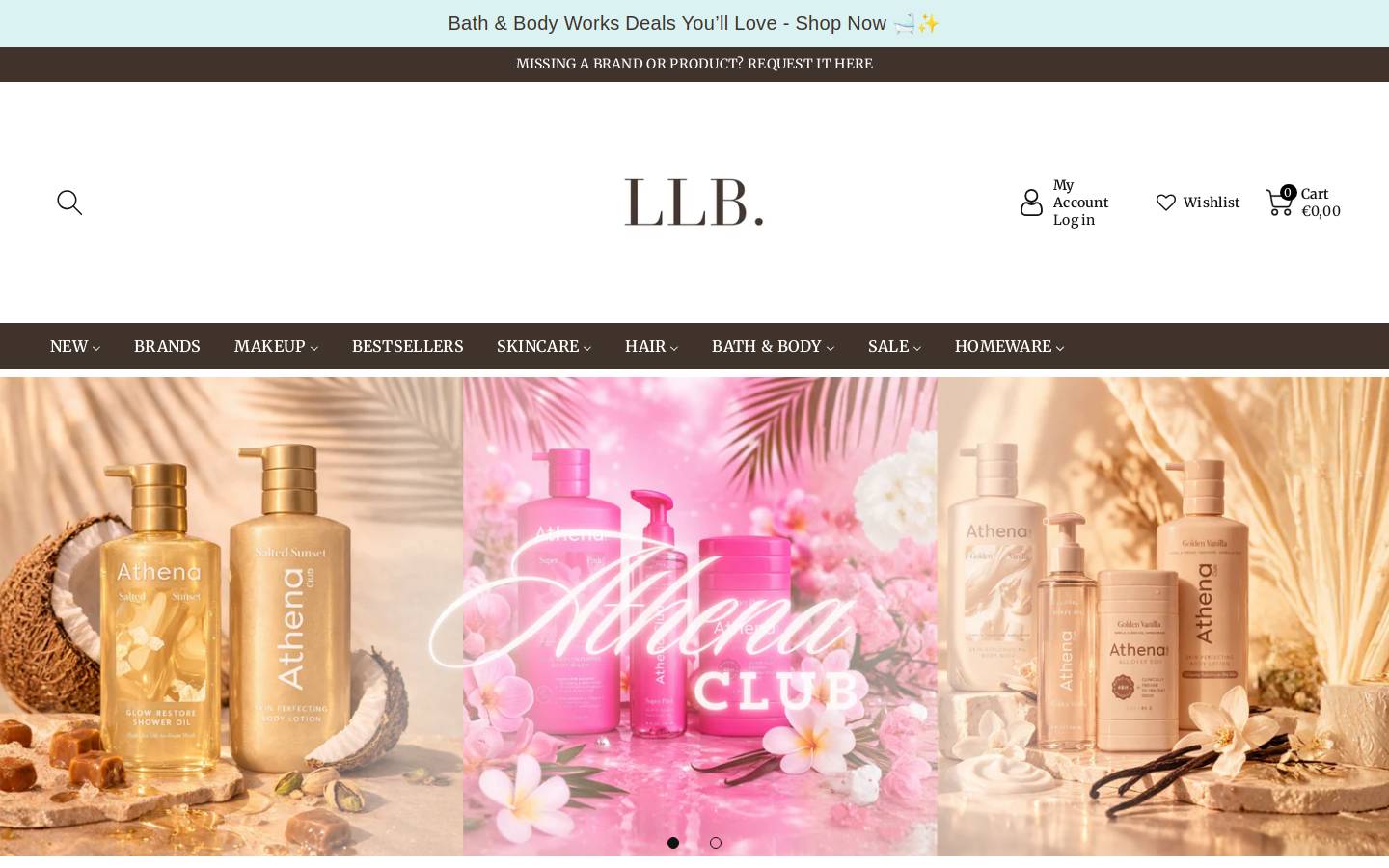 londonlovesbeautyeu.com homepage screenshot