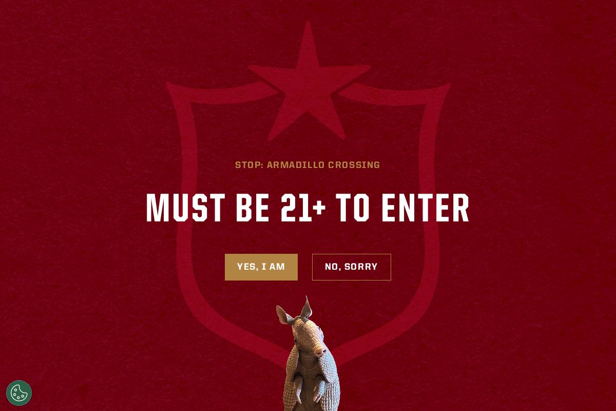 lonestarbeer.com homepage screenshot