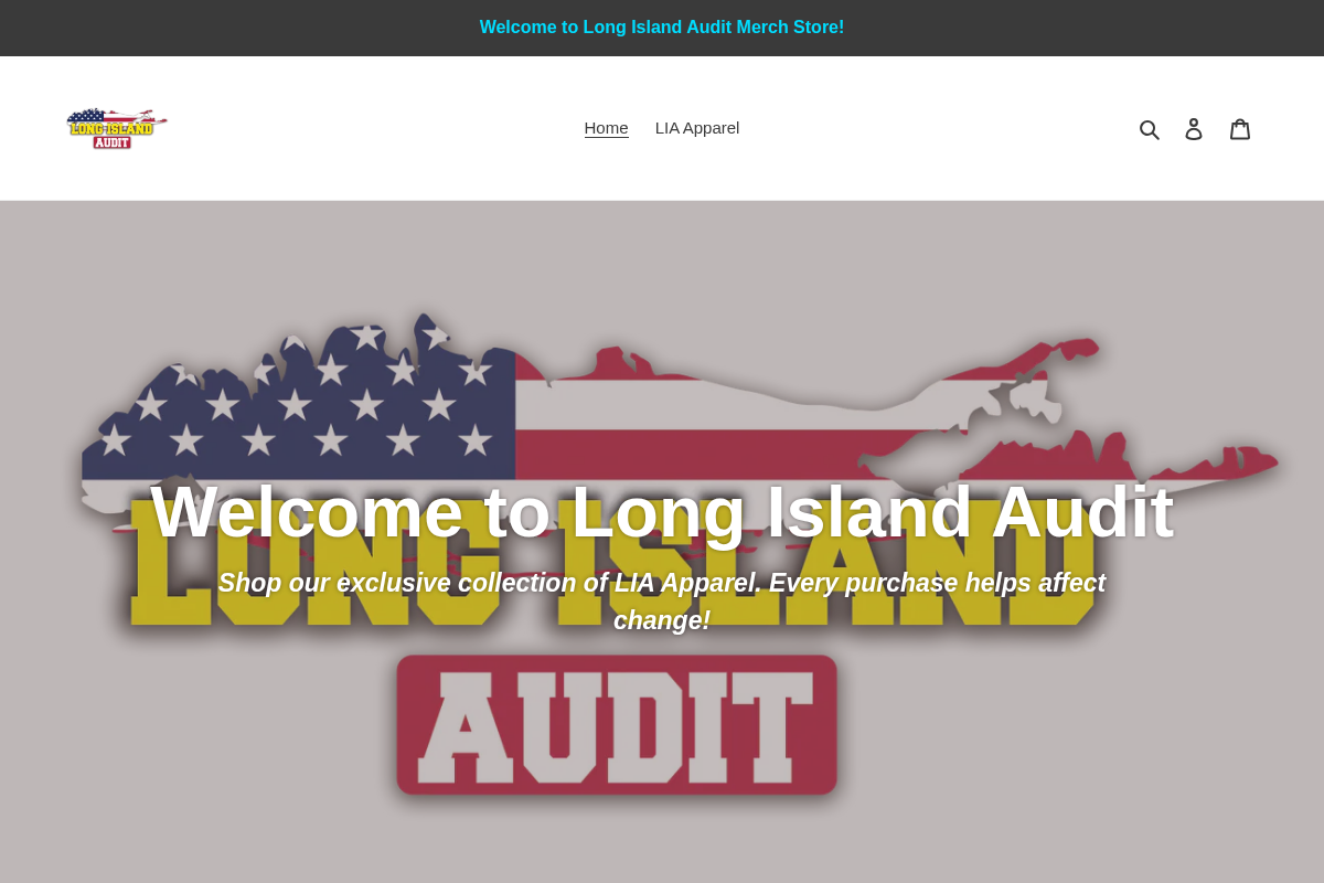 Longislandaudit homepage screenshot