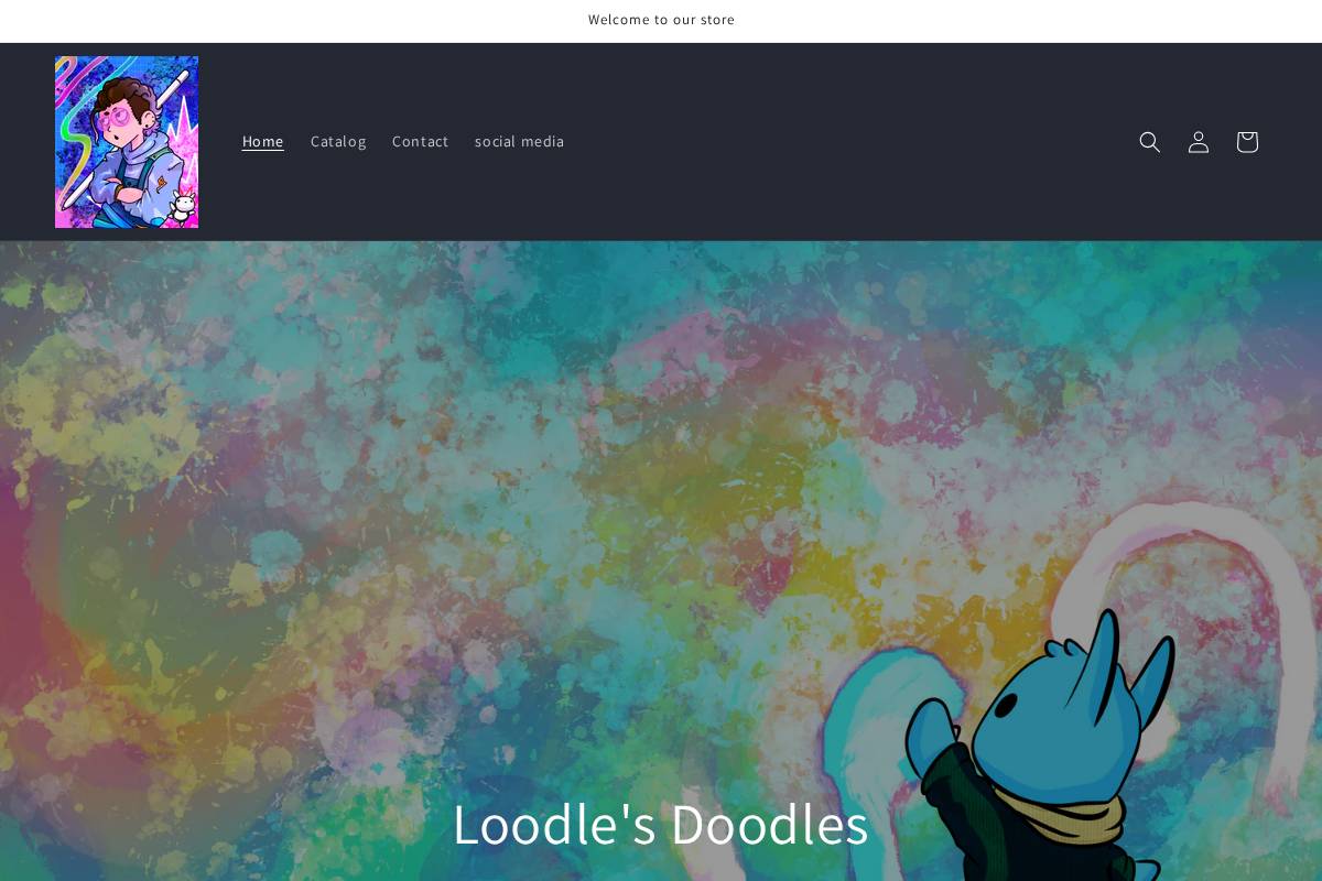 loodlesdoodles.com homepage screenshot