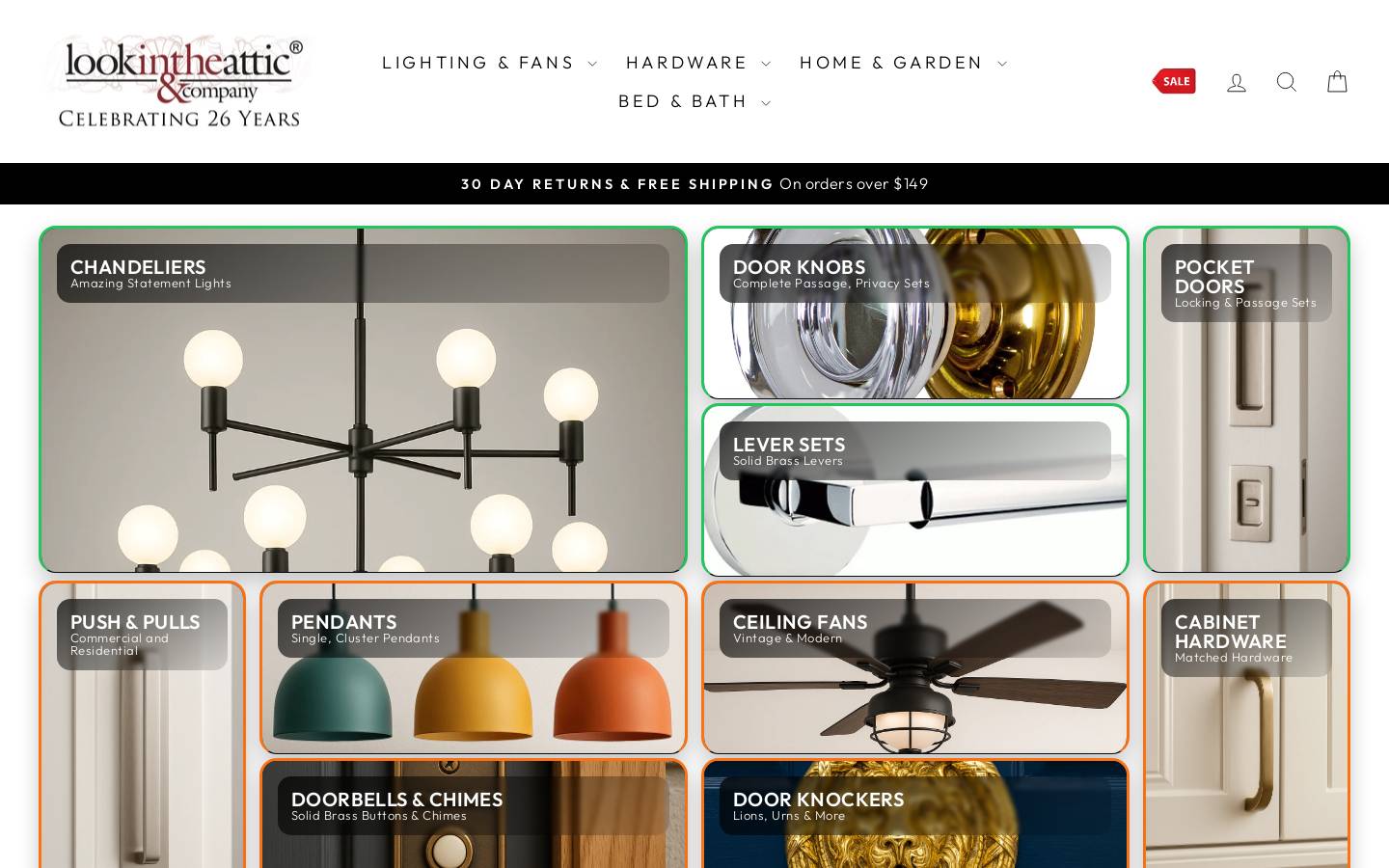 LookInTheAttic & Co homepage screenshot