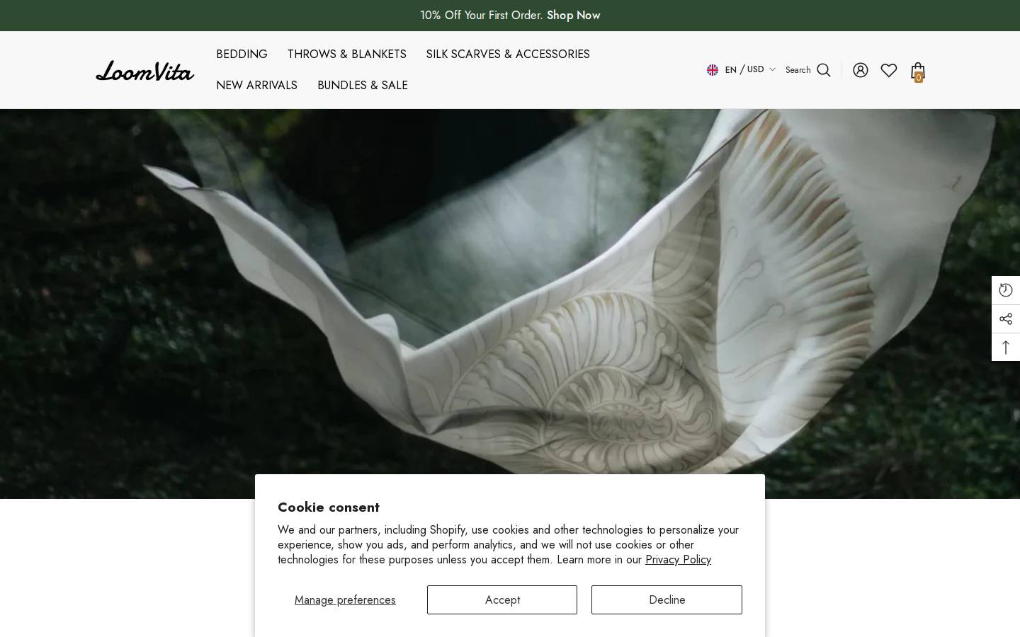 loomvita.com homepage screenshot