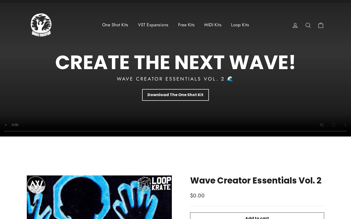 loopkrate.com homepage screenshot