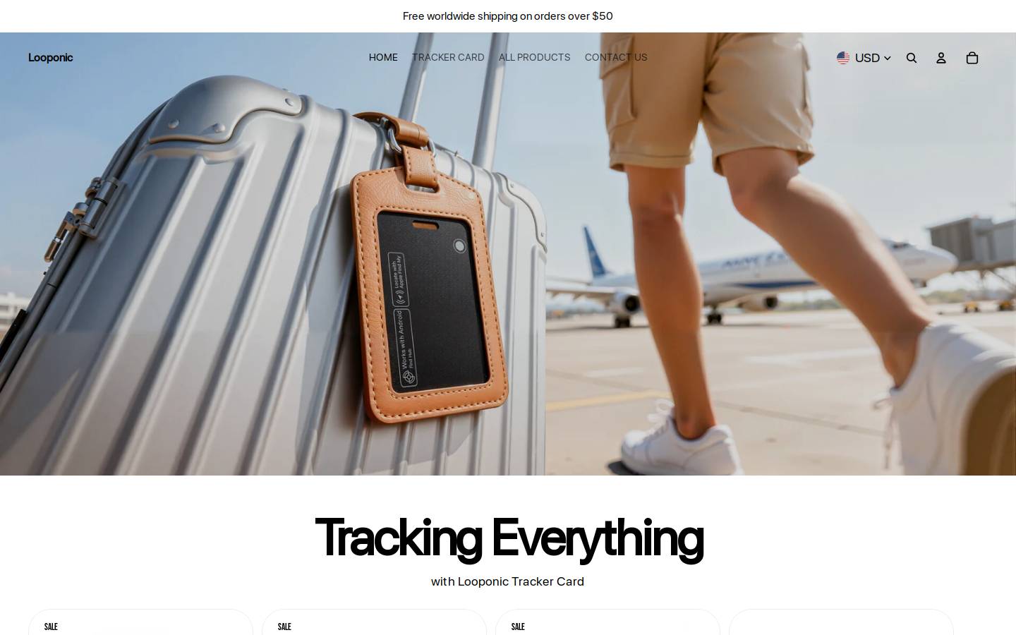 looponic.com homepage screenshot