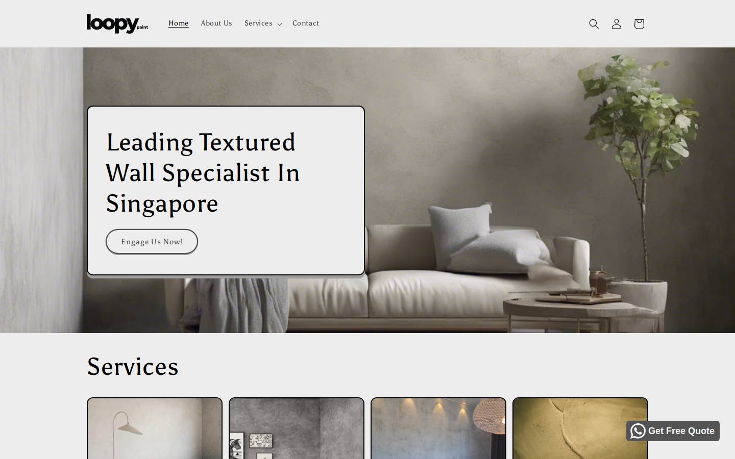 loopypaint.com homepage screenshot