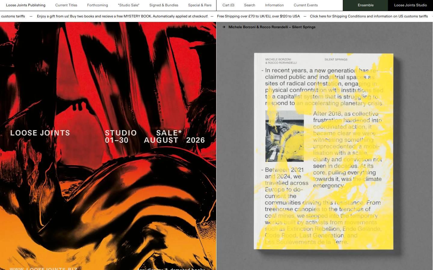 loosejoints.biz homepage screenshot